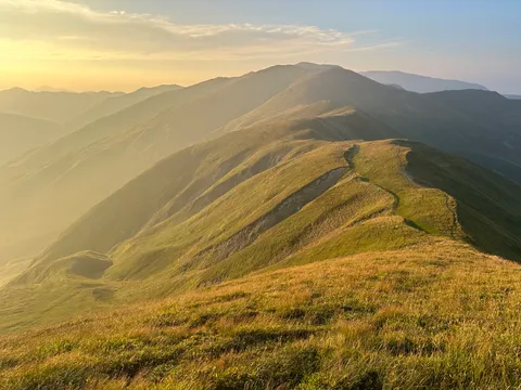 Golden hour in Appennino