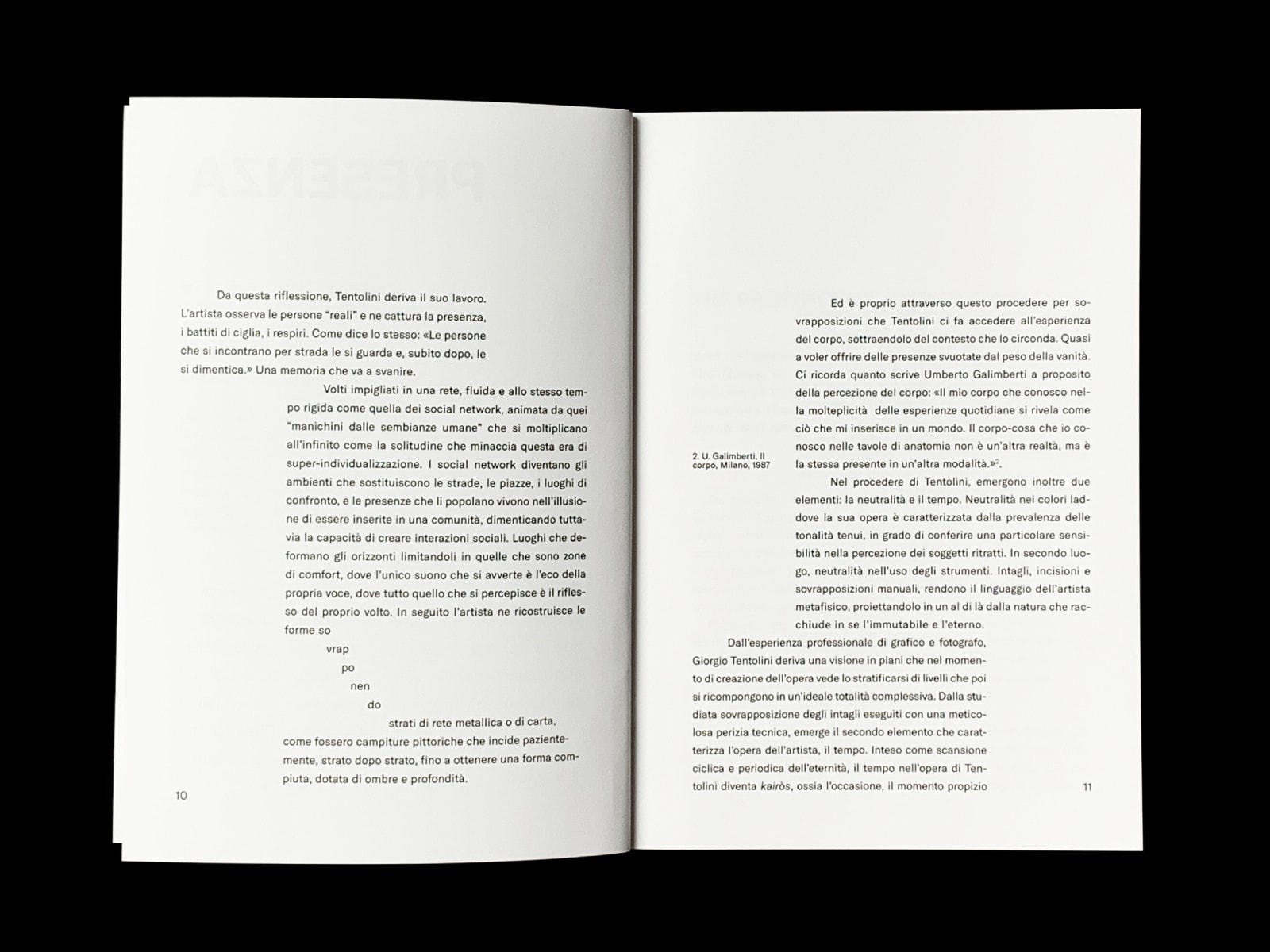 Interface / Giorgio Tentolini / HUB/ART exhibition