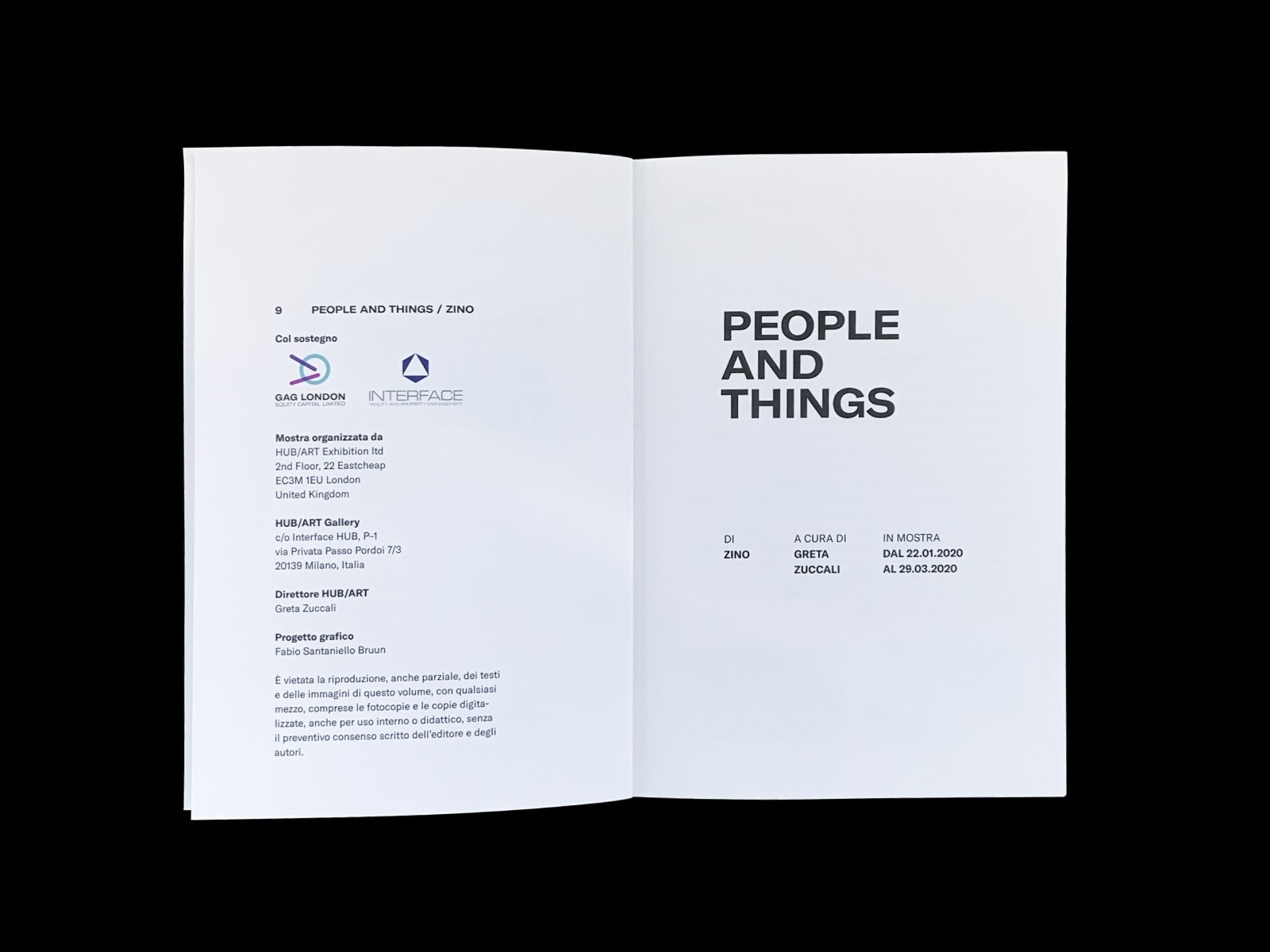 People And Things / Zino / HUB/ART exhibition